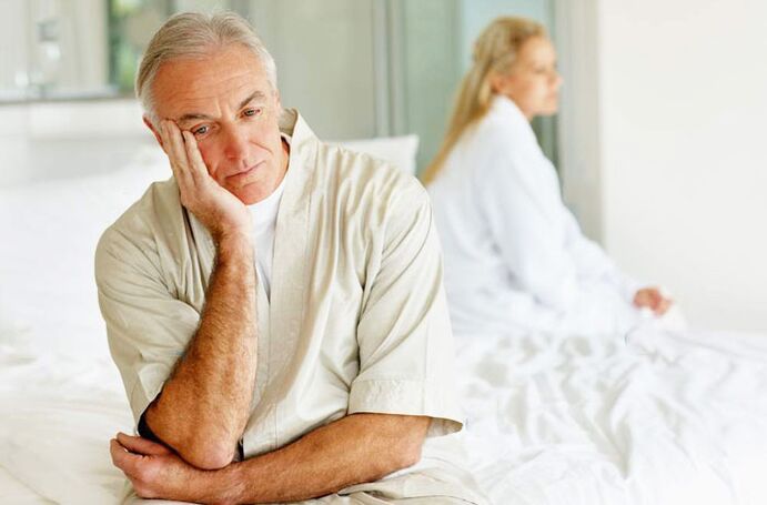 Increase men of power over 60 years of age